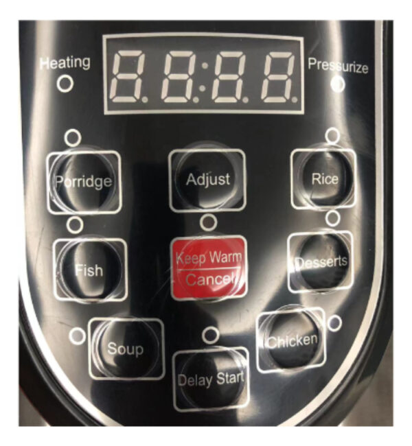 2.8L 6-in-1 Electric Pressure Cooker - Image 3